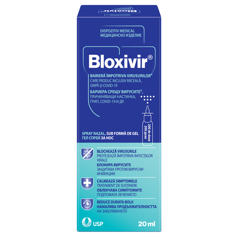 Bloxivir Spray nazal gel X 20 ml