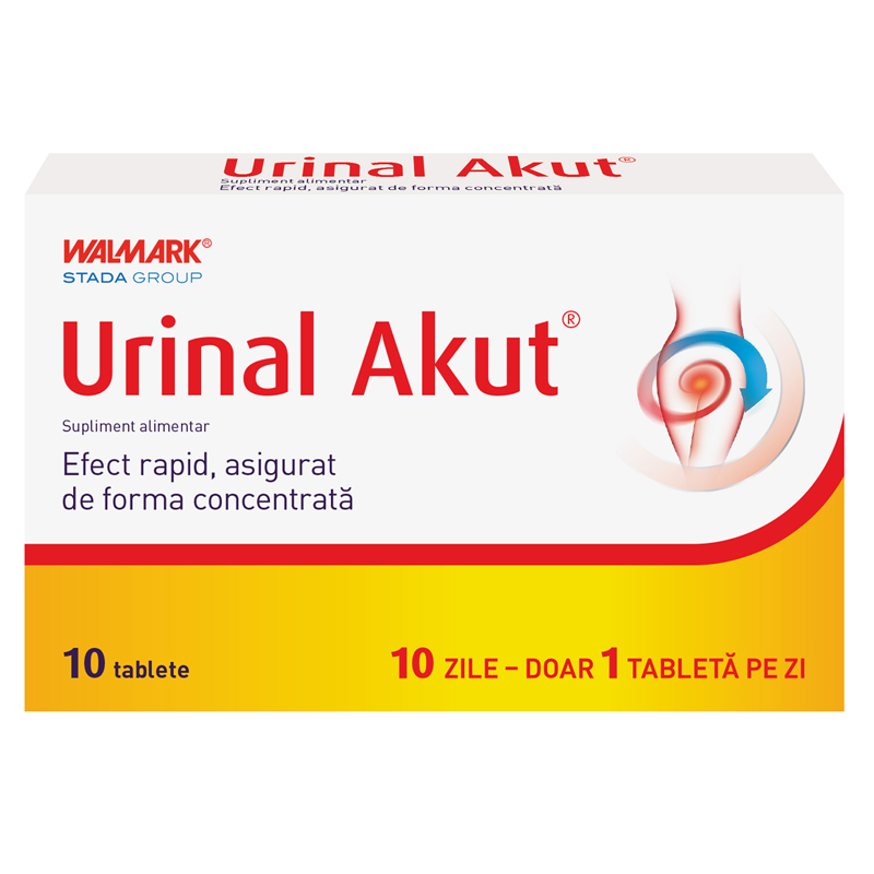 Urinal Akut, 10 tablete, WALMARK