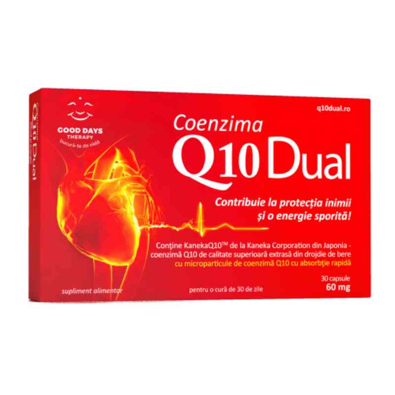 Coenzima Q10 Dual 60 mg X 30 capsule 