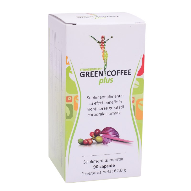 Green Coffee Bean , 60 capsule (Arderea grasimilor) - calivitadoviro.ro