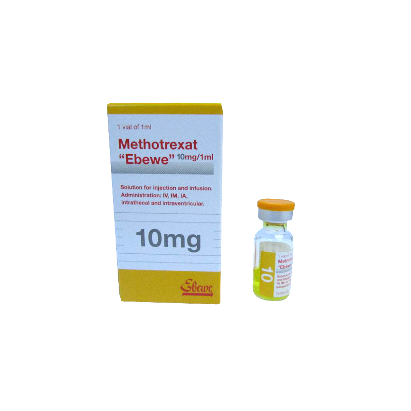 Metotrexat Ebewe 10 mg/ml x 1 seringa preumpl. x 1 ml inj. | Catena | Preturi mici!