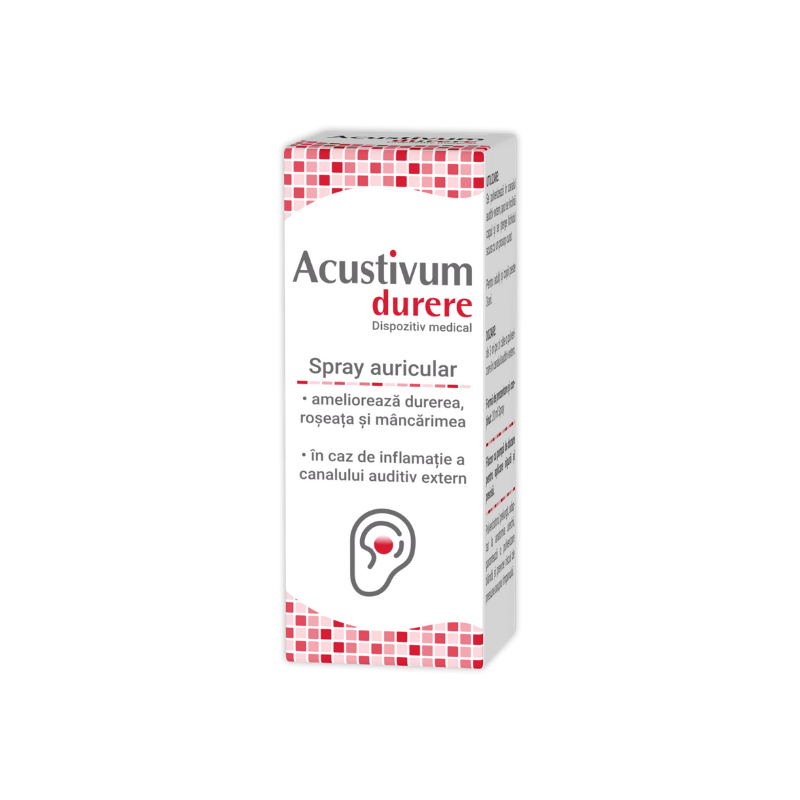 Acustivum durere spray auricular X 20 ml