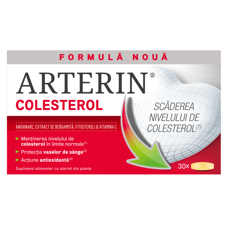 Arterin colesterol, 30 comprimate, Perrigo