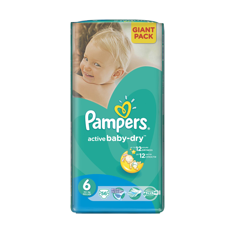 More than anything Girlfriend environment Pampers nr.6 Active Baby Extra Large 15+ kg x 56 buc | Catena | Preturi  mici!