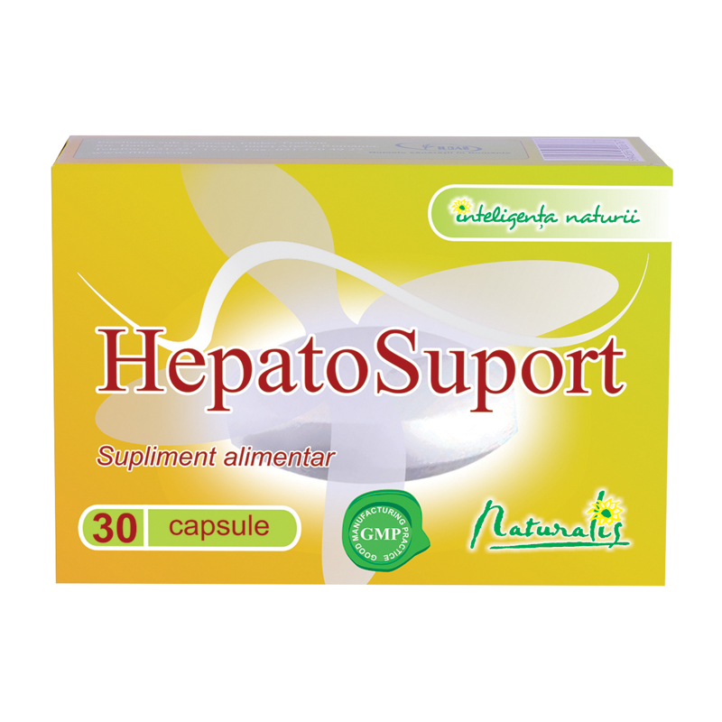 HepatoSuport Naturalis - sanatatea sistemului hepato-biliar X 30 capsule