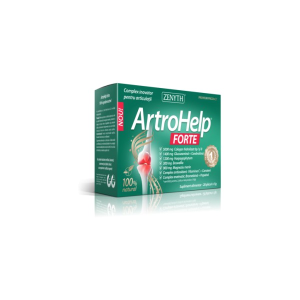 Artro Help Forte, 28 plicuri (Articulatii) - hotel-millenium.ro