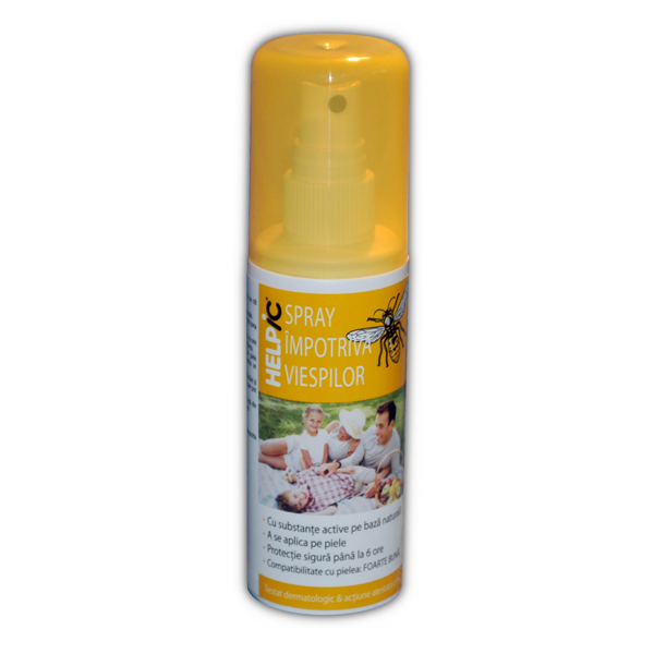Helpic spray impotriva intepaturilor de albine si viespi, 100ml