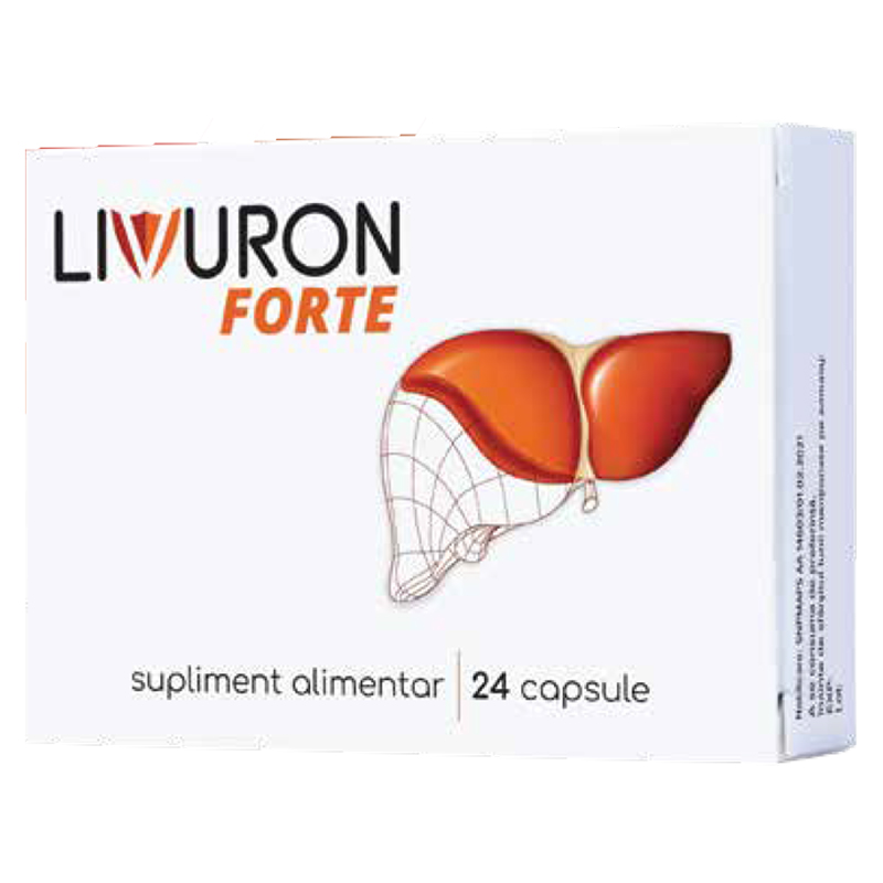 Livuron Forte, 24 capsule