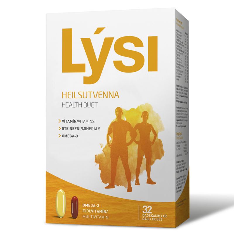 LYSI Health Duet Omega 3 Multivitamine si Minerale X 32 doze