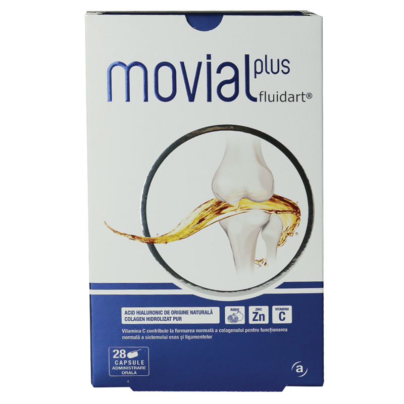 Movial Plus Fluidart, 28 capsule, ActaFarma