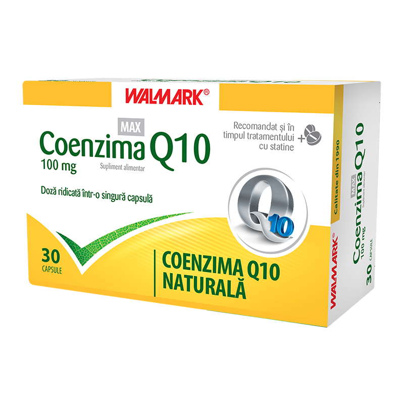 Coenzima Q10 MAX 100mg X 30 capsule