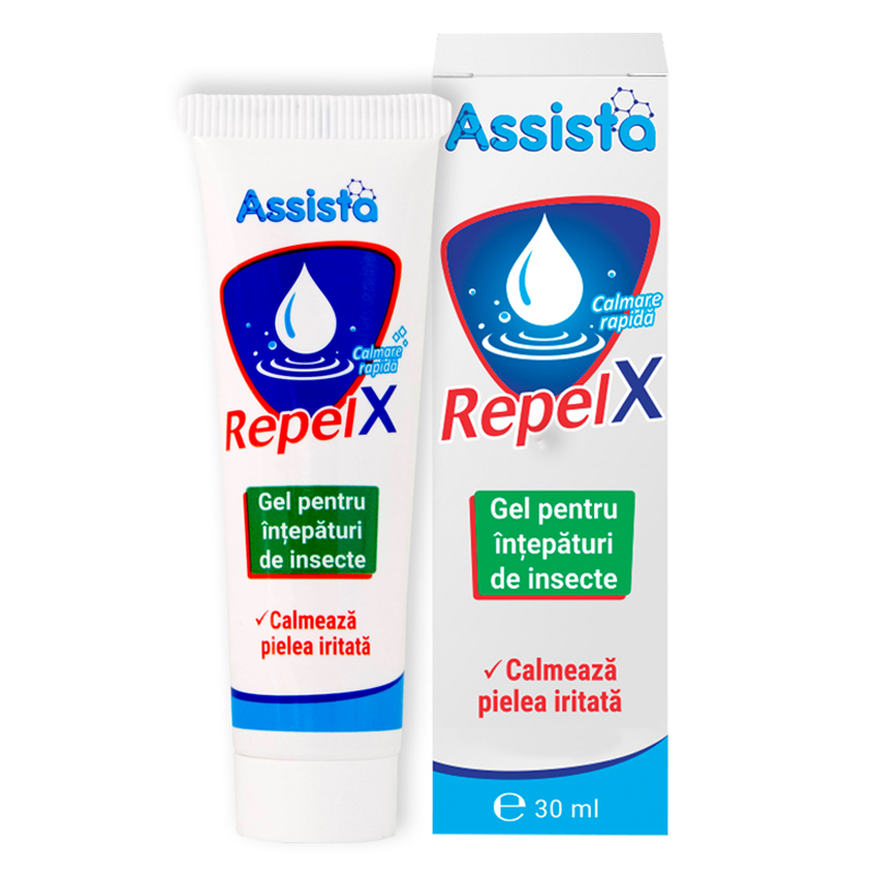 RepelX Gel intepaturi insecte, 30 ml, ASSISTA