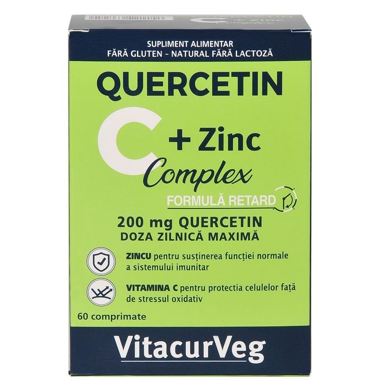  Quercetin C+Zn Complex x 60 comprimate