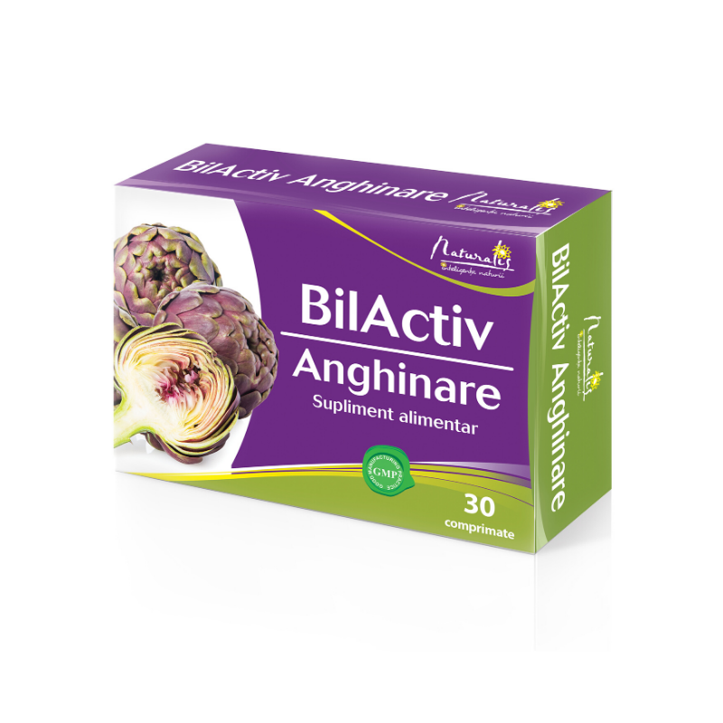 Naturalis BilActiv Anghinare X 30 comprimate