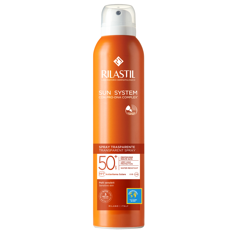 RILASTIL SUN SYSTEM Spray transparent cu SPF 50+ X 200 ml