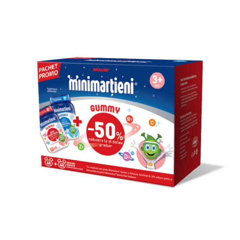 Walmark Minimartieni Gummy Oase Sanatoase, 60 jeleuri, Walmark (Suplimente nutritive) - Preturi