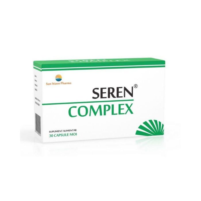 Seren Complex pentru sanatatea prostatei,  30 capsule