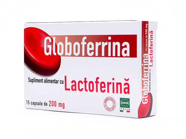 Globoferrina 200 mg X 15 capsule