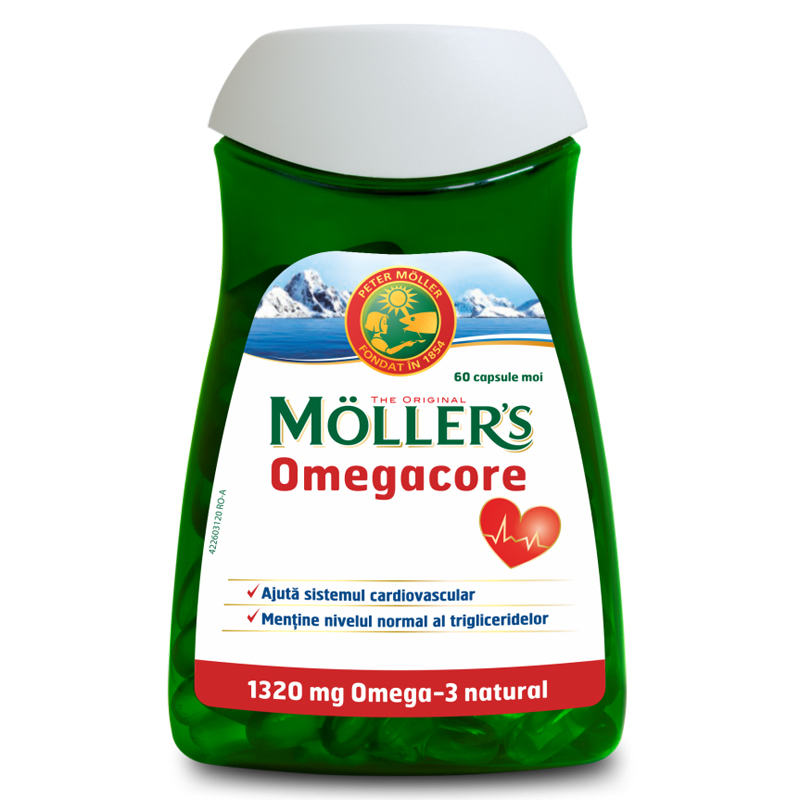 Mollers Omegacore  60 capsule moi