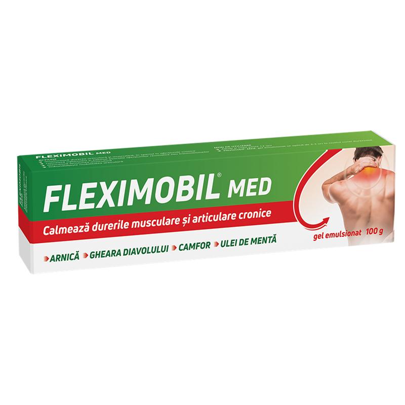 Pachet Fleximobil Ice gel, 45g (2 la pret de 1), Fiterman : Farmacia Tei online