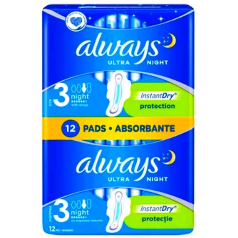 Always duo pack ultra day-night x 12buc