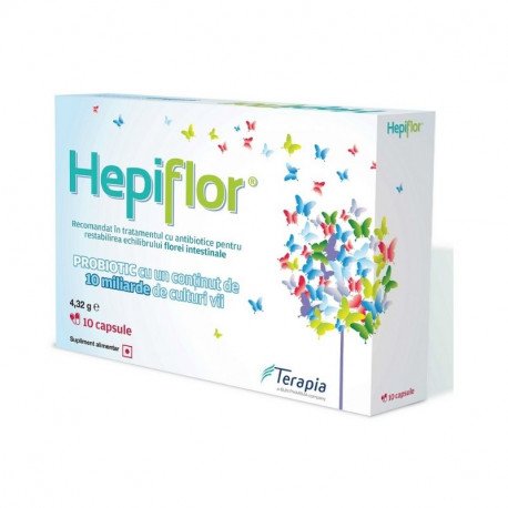 Hepiflor, 10 capsule