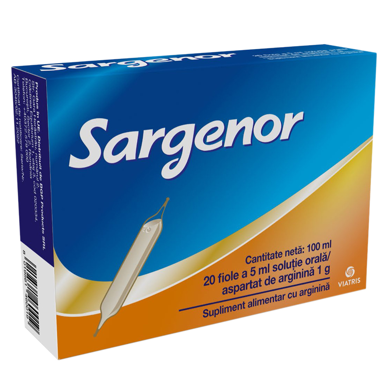 Sargenor 1g/5ml solutie buvabila X 20 fiole