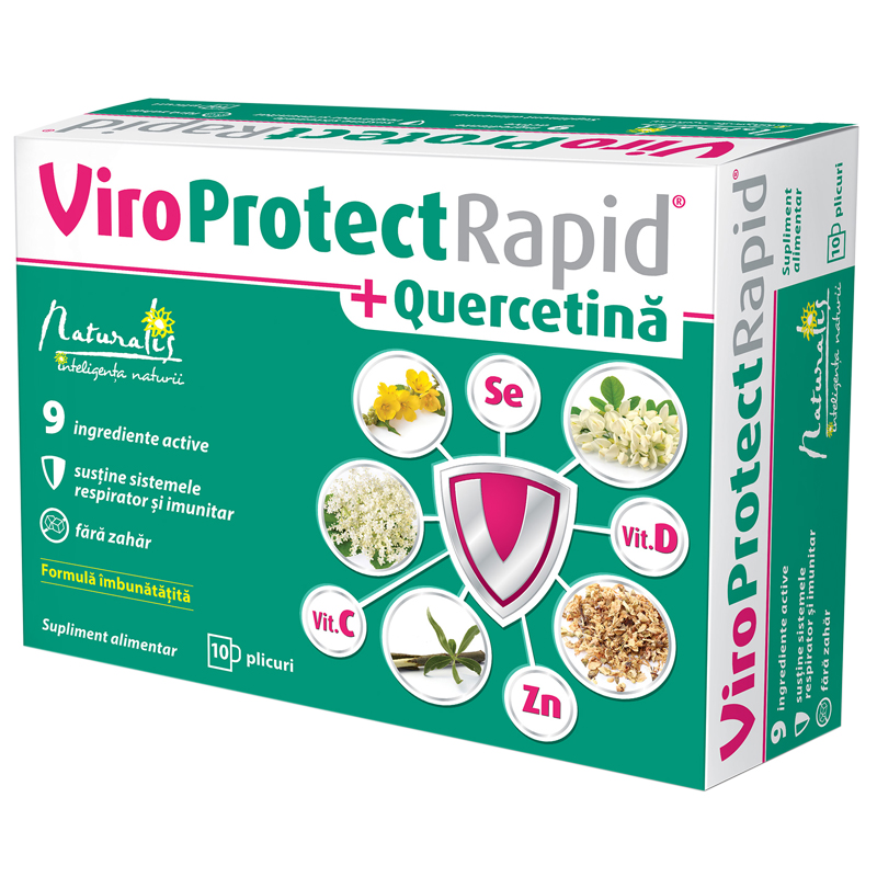 Naturalis ViroProtect Rapid Quercetina X 10 plicuri