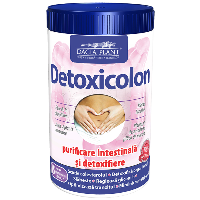 Catena detoxifiere colonului, Colon Care, 30 capsule, Adams Vision : Farmacia Tei