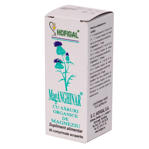 HOFIGAL MagAnghinar X 40 comprimate