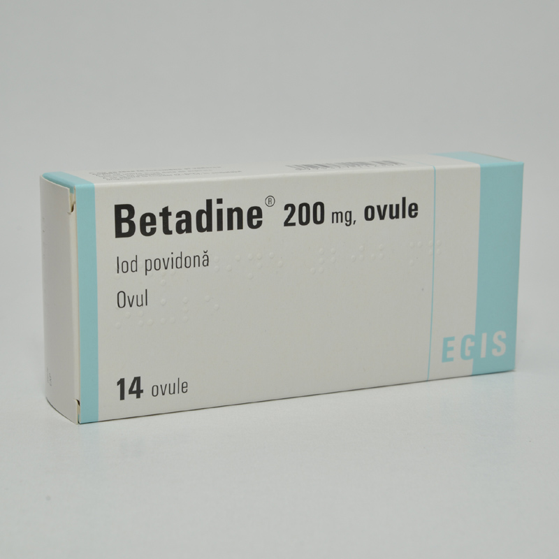 Betadine 200 Mg 14 Ovule Catena Preturi Mici