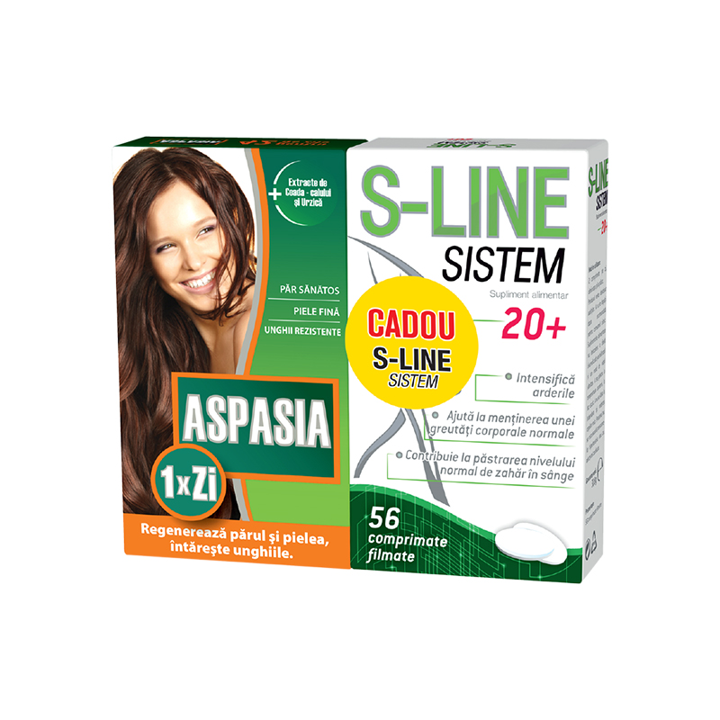 S-Line Sistem 20+, 56 comprimate, Natur Produkt : Farmacia Tei online