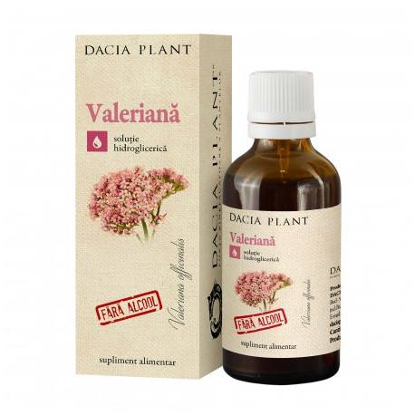 DAC.PL Tinctura valeriana fara alcool X 50 ml