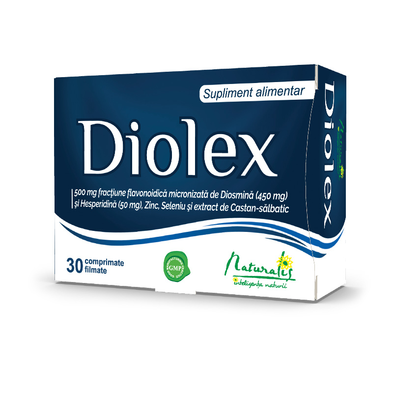 Naturalis Diolex  X 30 comprimate filmate