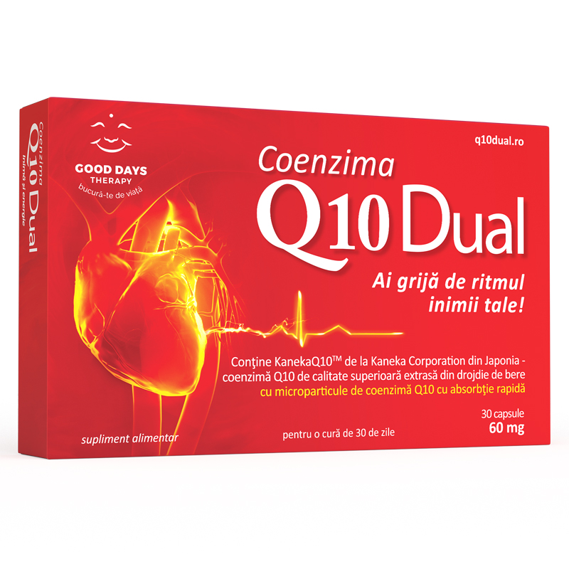 Coenzima Q10 Dual 60 mg X 30 capsule 