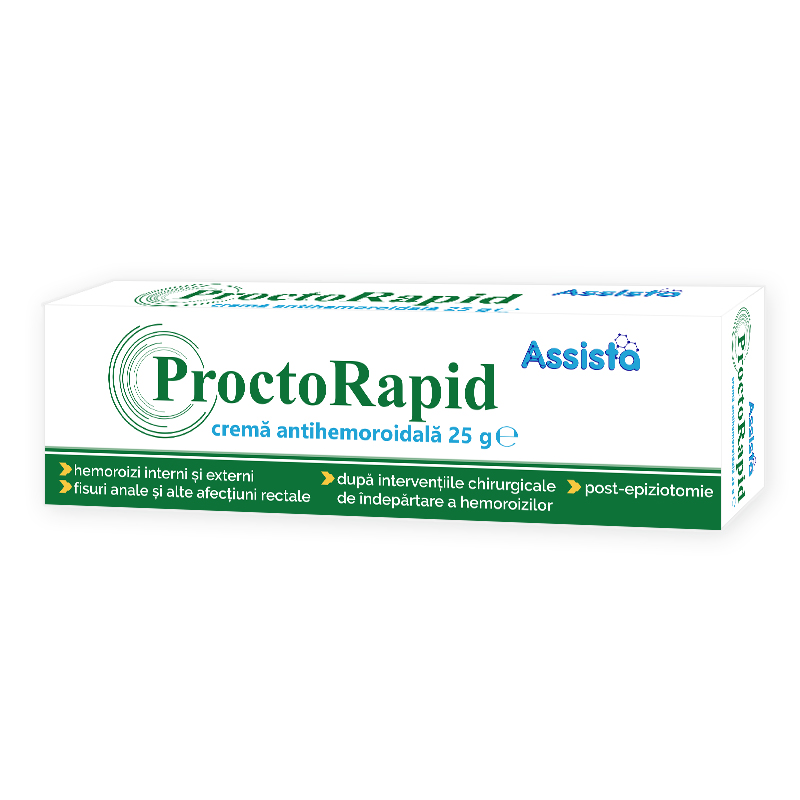 Assista ProctoRapid crema hemoroizi X 25 g