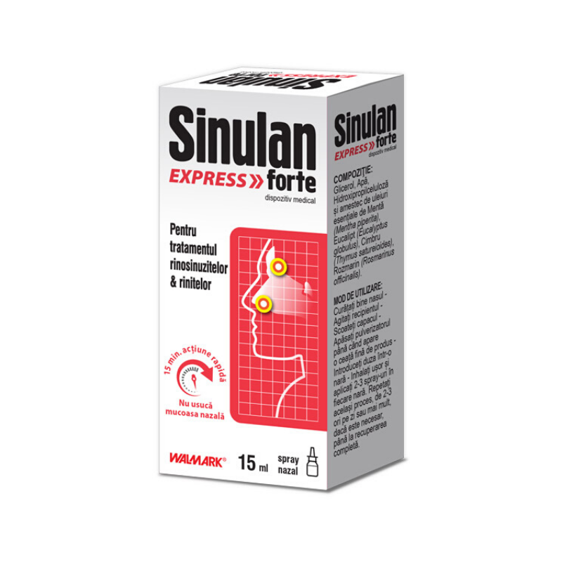 W Sinulan Express forte x 15 ml sol. spray nazal
