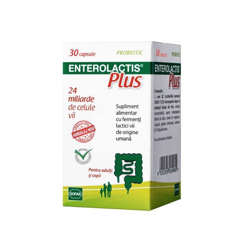 Enterolactis Plus X 30 capsule