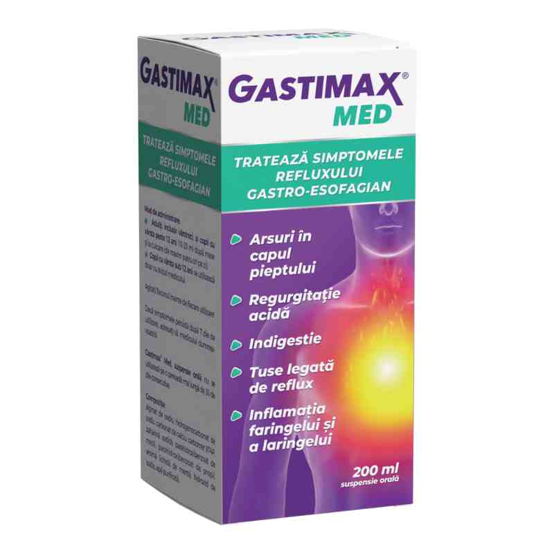 Gastimax Med suspensie orala X 200 ml 