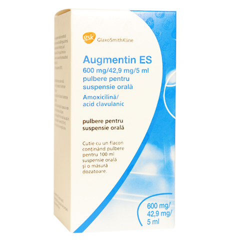 augmentin suspensie 600mg