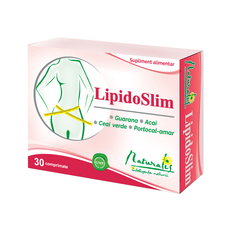LipidoSlim, 30 comprimate, NATURALIS