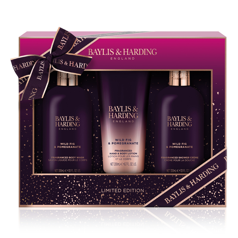 BAYLIS & HARDING Set X 3 produse cosmetice luxuriante pentru baie