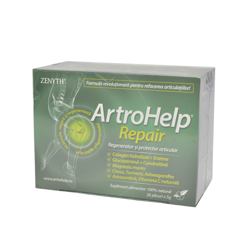 ArtroHelp Forte pentru articulatii sanatoase, 28 plicuri
