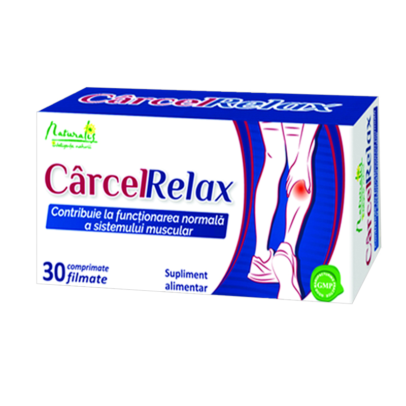 Naturalis CarcelRelax X 30 comprimate filmate