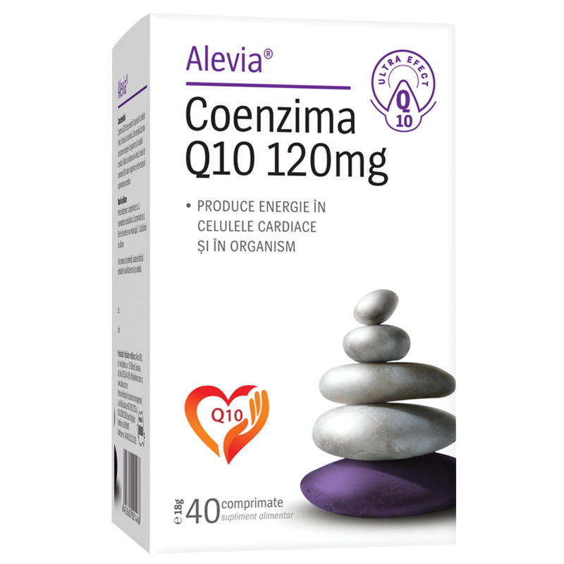 Alevia Coenzima Q10 120mg X 40 comprimate