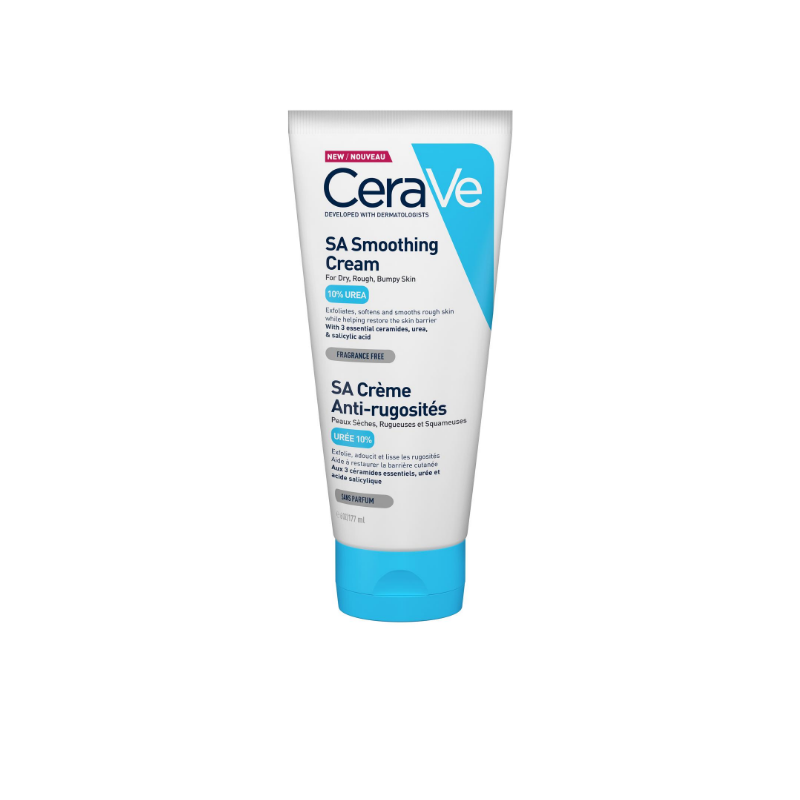 CeraVe SA Crema 177ml hidratanta si exfolianta pentru pielea uscata, aspra, cu rugozitati