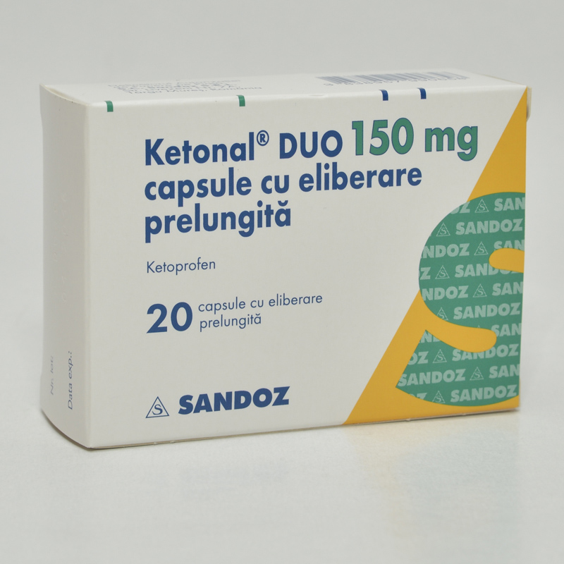 Ketonal Duo 150 mg, 20 capsule