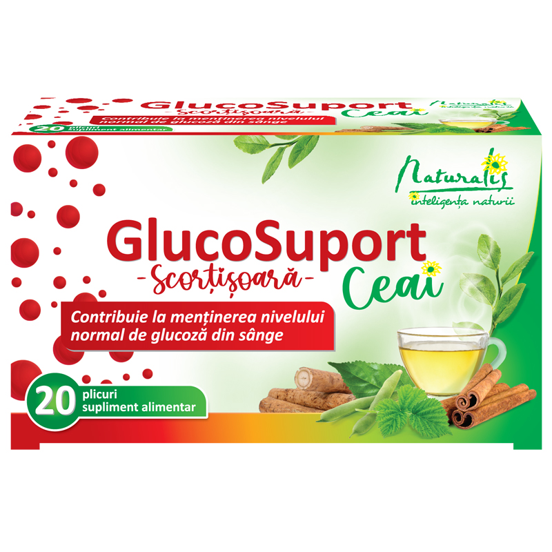 Naturalis GlucoSuport Ceai X 20 plicuri