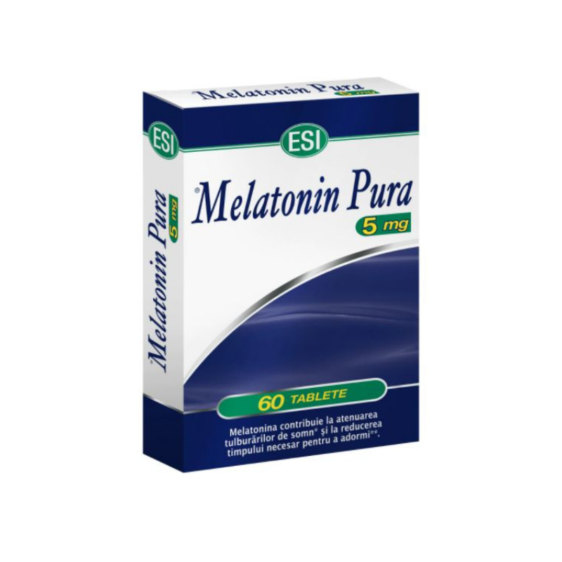 Melatonina pura 5 mg X 60 tablete
