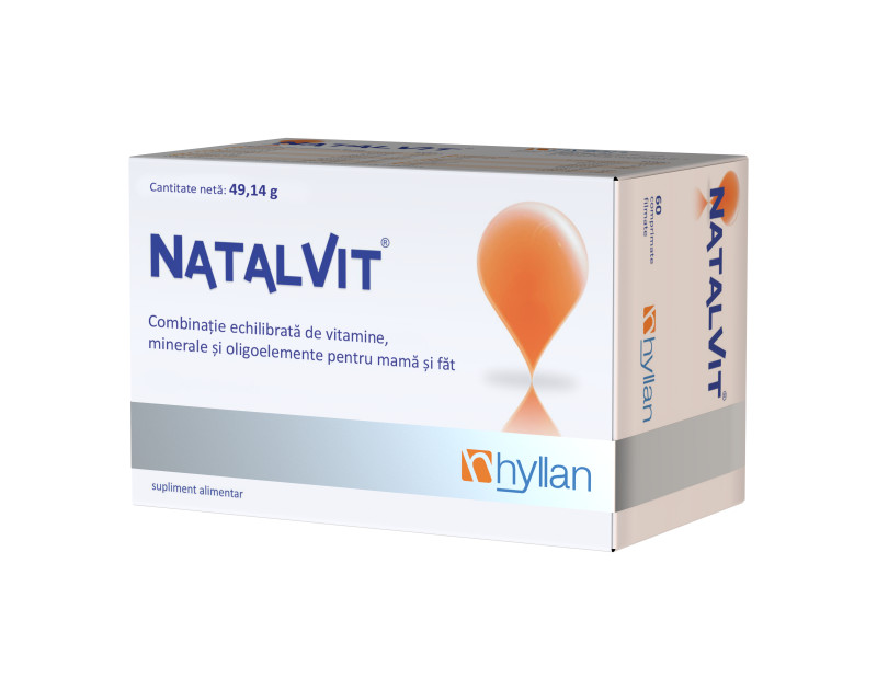 Natalvit, 60 comprimate
